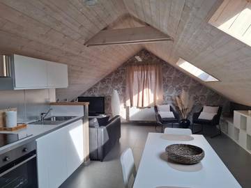 Location de vacances pour 3 personnes, avec jardin et terrasse dans Grand Halleux