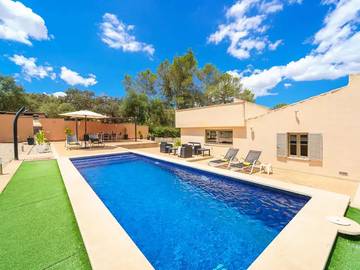 Villa in Sencelles, Mallorca Inselmitte für 7 