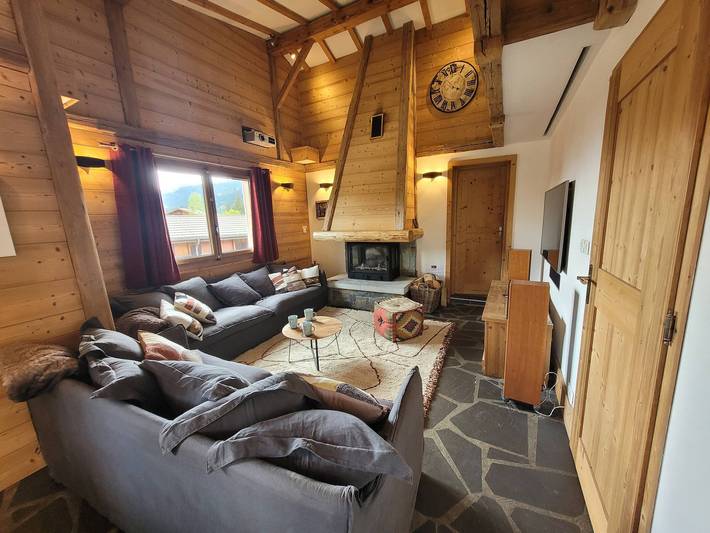 Gîte pour 8 personnes, avec Balcon et Terrasse à Les Gets