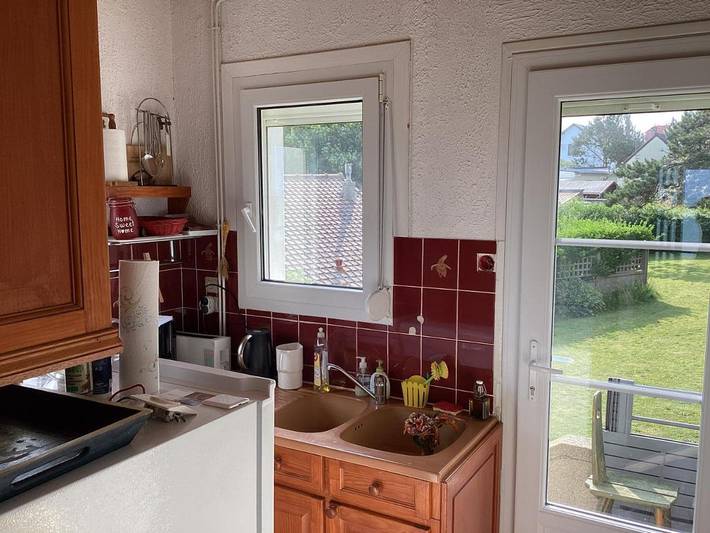 Location de vacances pour 2 personnes, avec Terrasse ainsi que Jardin et Vue dans Mesnil-Val Plage - 4