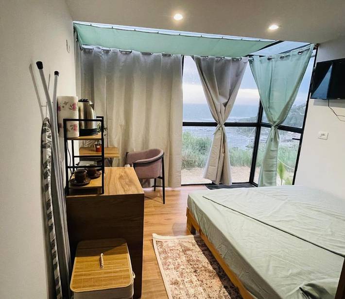 Maison de vacances pour 2 personnes, avec vue ainsi que terrasse et jardin