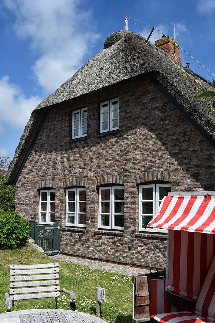 Ferienhaus für 6 Personen, mit Terrasse in Oldsum