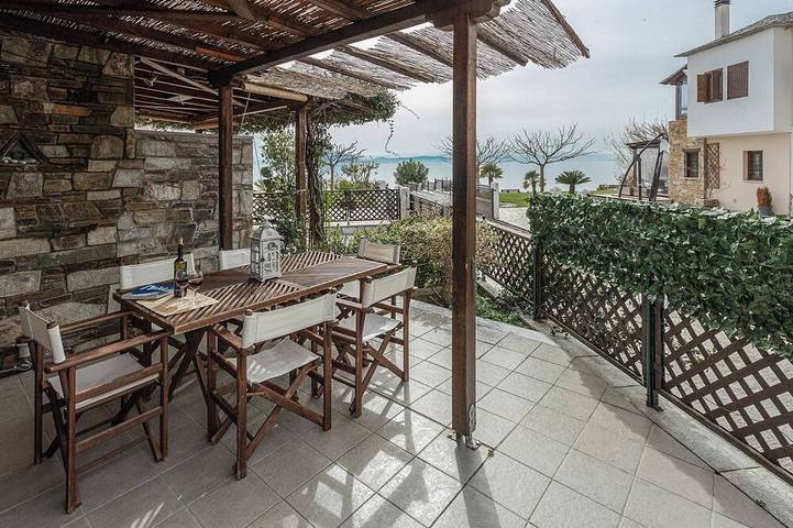 Ferienhaus für 6 Personen, mit Balkon und Garten am Pilion