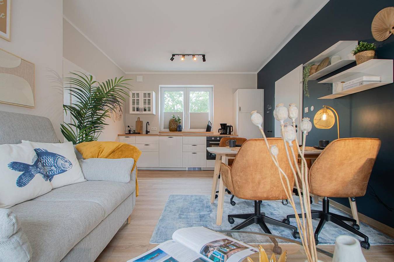 Ganze Wohnung, Ferienwohnung Meerestiefe auf Borkum mit Terrasse, Wlan und moderner Ausstattung in Borkum