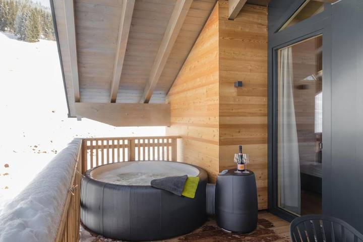 Gîte pour 4 personnes, avec sauna et jardin ainsi que jacuzzi et piscine à Balderschwang - 4