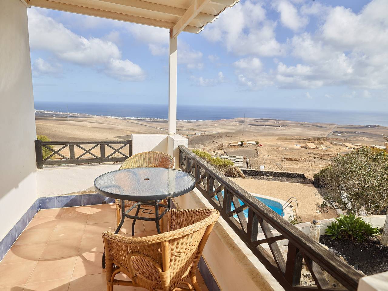'Finca La Calerita C' con vistas al mar in Yaiza, Lanzarote