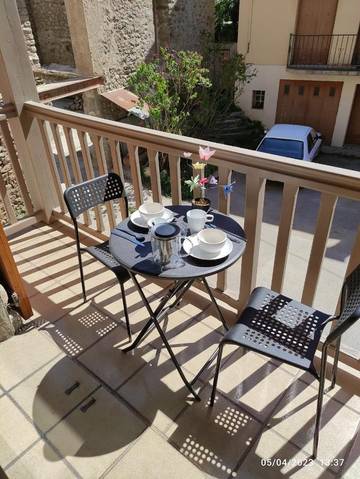 Gîte pour 2 personnes, avec balcon et vue dans Office De Tourisme De Vernet Les Bains