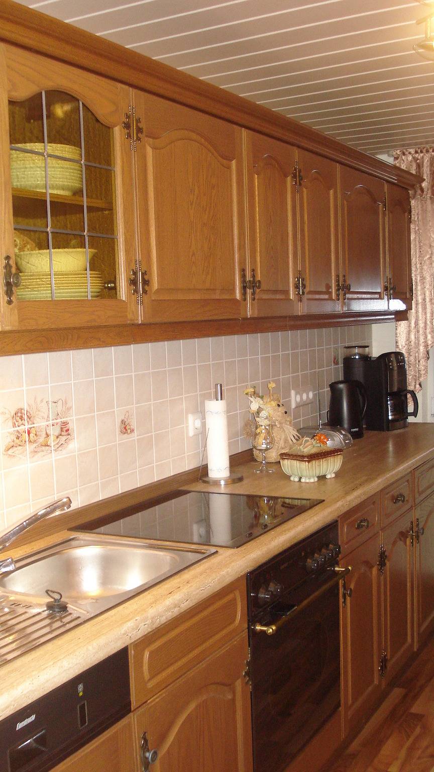 Ganze Ferienwohnung, Ferienwohnungen Petra - Fewo mit 1 komb. Wohn-/Schlafz.,Küche,Du+Wc,34m² in Frankenhain, Thüringer Kernland