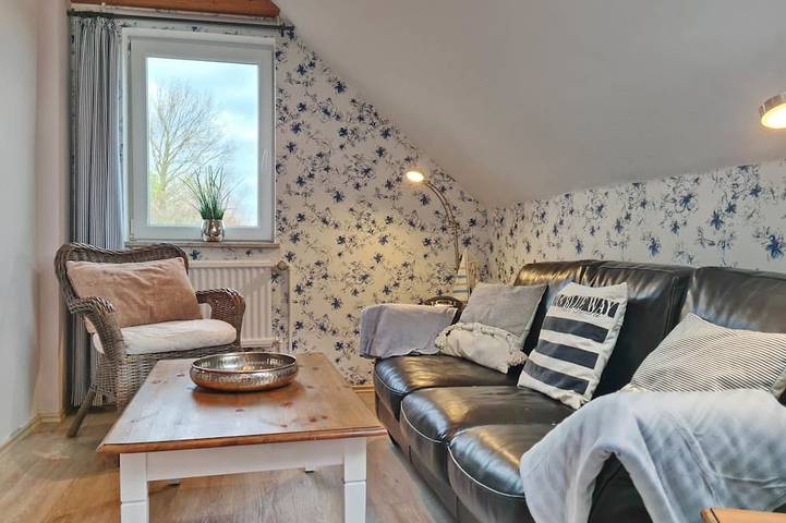 Ferienwohnung für 3 Personen, mit Garten