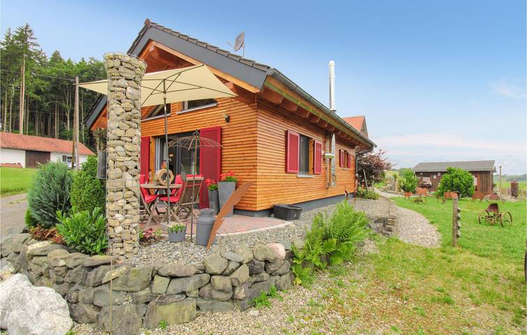 Ferienhaus für 4 Personen, mit Terrasse und Garten sowie Ausblick in Dietmannsried