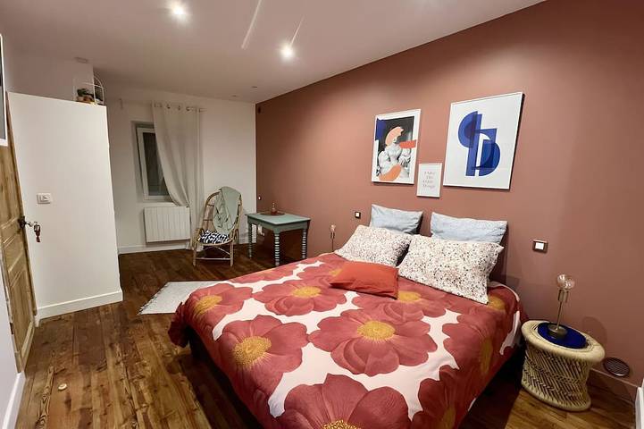 Chambre d’hôte pour 2 personnes, avec jardin