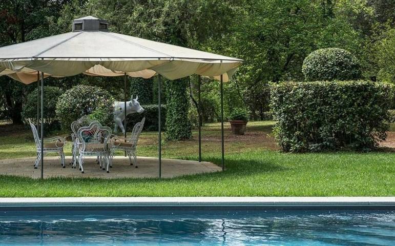 Villa pour 10 personnes, avec sauna et vue ainsi que piscine et terrasse à Florence - 4