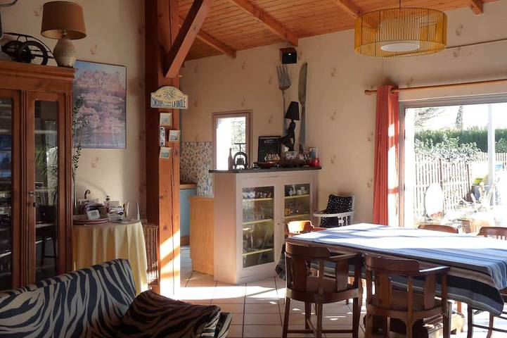 Maison de vacances pour 6 personnes, avec terrasse et jardin