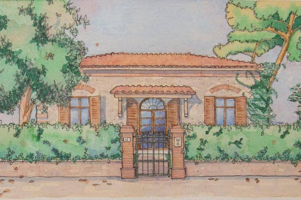 Villa Vanna - the ancient Forte just in the center in Forte dei Marmi, Riviera Toscana