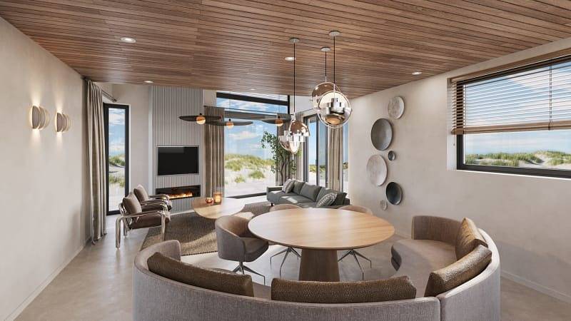 Vakantiepark De Krim — Luxus Villa Superior (1-6P) in Eijerland, De Cocksdorp