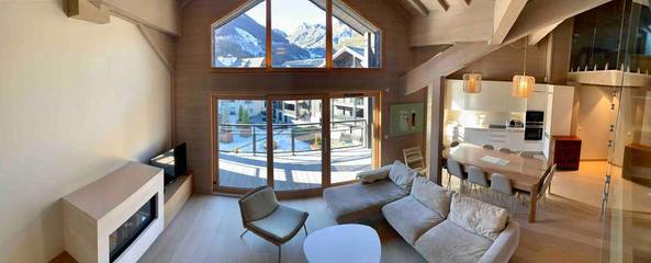 Appartement de vacances pour 10 personnes, avec terrasse et vue dans Auron