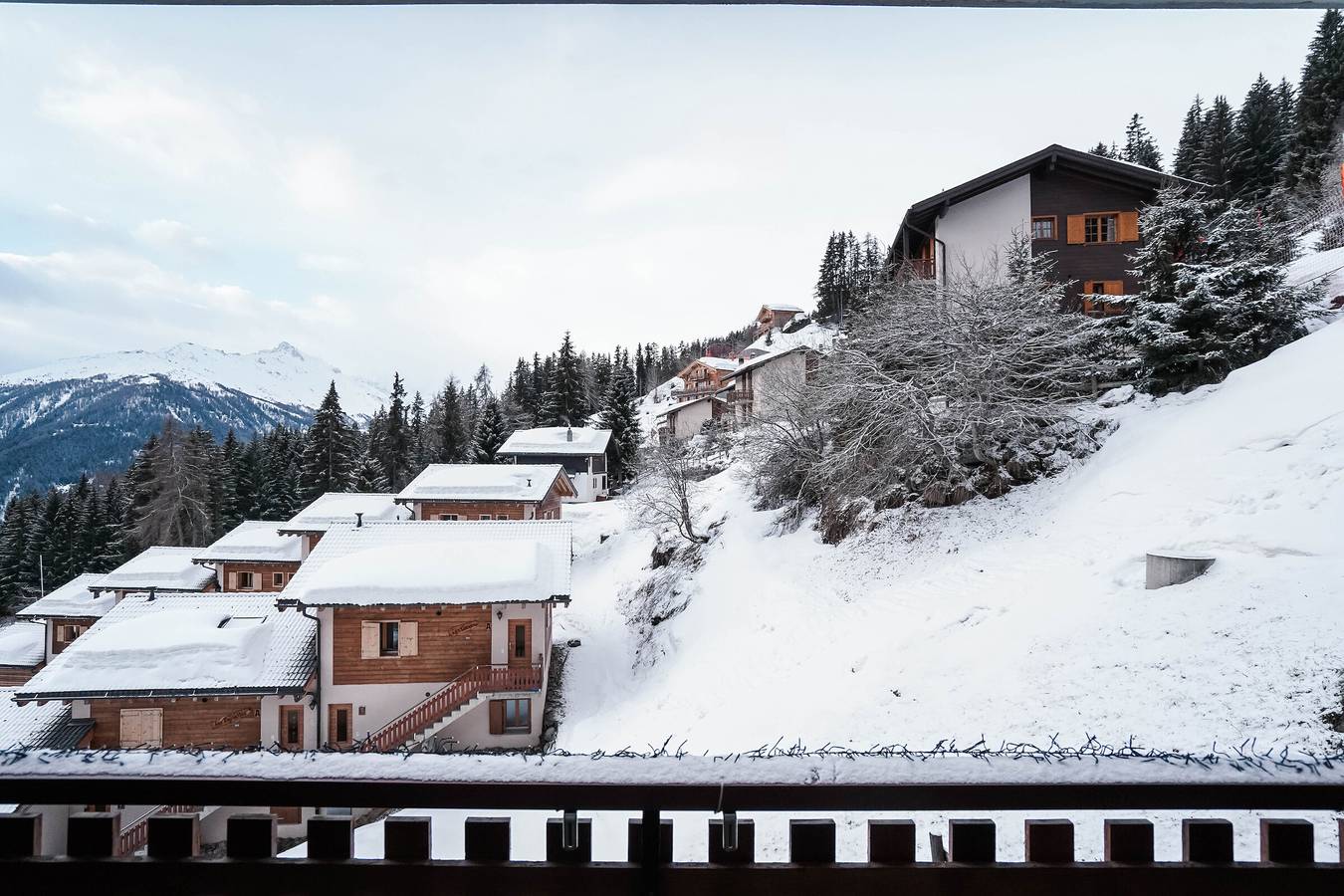 Geheel appartement, Vakantieappartement voor 4 personen met balkon/terras in Les Masses, Vex