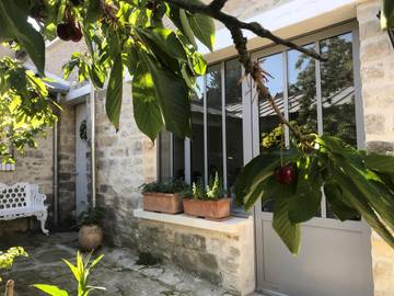 Gîte pour 2 personnes, avec terrasse dans Île de France