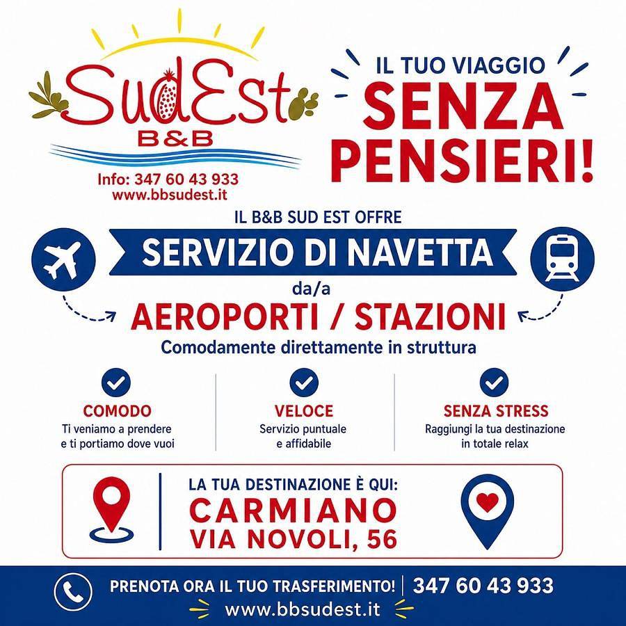 B&B Sud Est in Carmiano, Provincia di Lecce