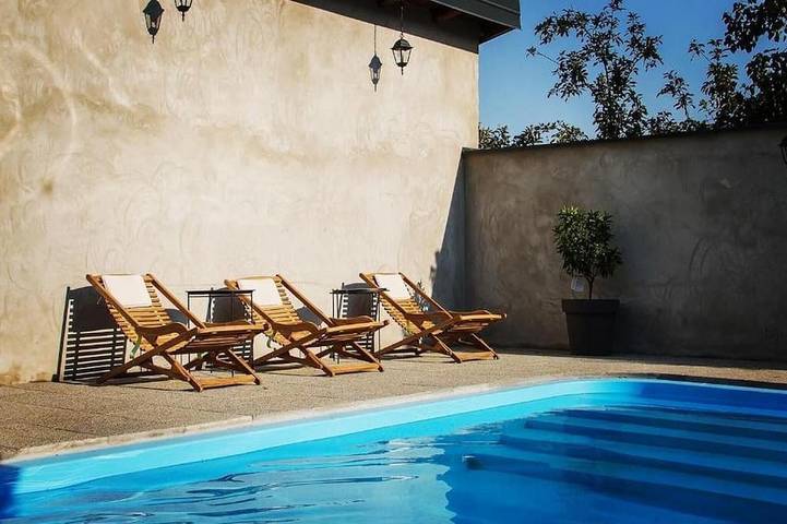Ferienhaus für 11 Personen, mit Whirlpool und Balkon/Terrasse sowie Terrasse und Sauna - 1