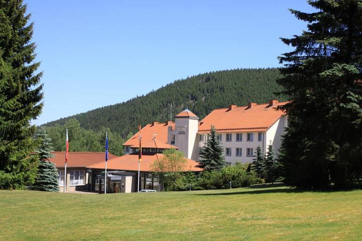 Hotel für 4 Personen, mit Terrasse und Garten sowie Pool und Sauna in Luisenthal