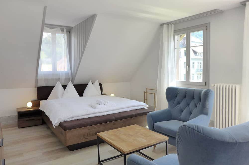 Ganze Wohnung, Gemütliche Wohnung für 5 Leute mit  W-Lan, Tv und Innenhof in Interlaken, Thunersee