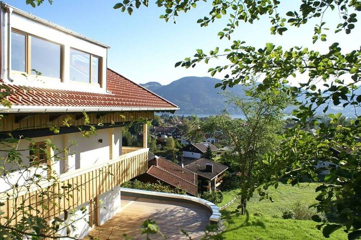 Hütte für 2 Personen, mit Balkon und Sauna, mit Haustier am Tegernsee