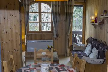 Gîte pour 4 personnes, avec balcon, animaux acceptés dans Office De Tourisme De Chamonix