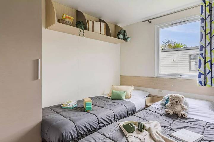 Camping für 4 Personen, mit Terrasse in Bénodet - 2