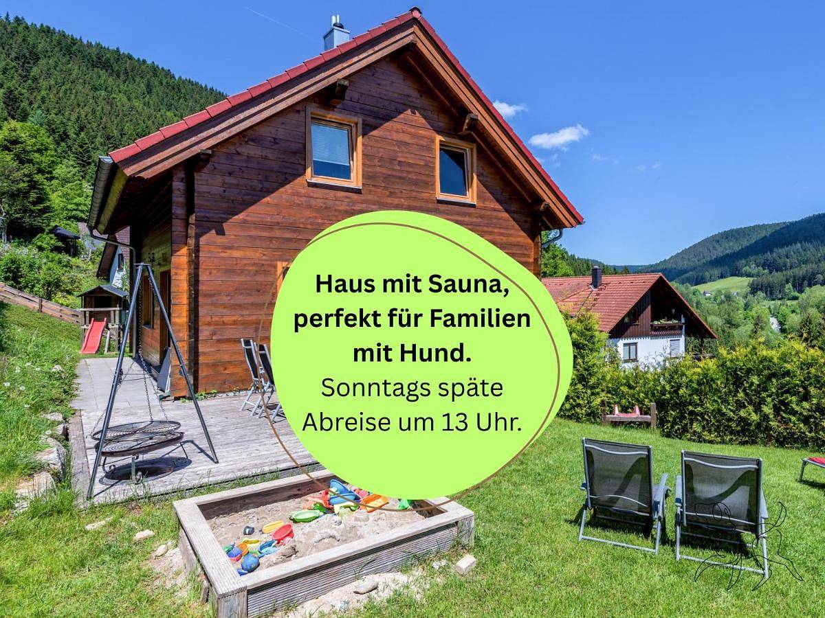 Fronwald: Sauna | Whirlpool | Kamin | eingezäunt in Alpirsbach, Vallée du Kinzig