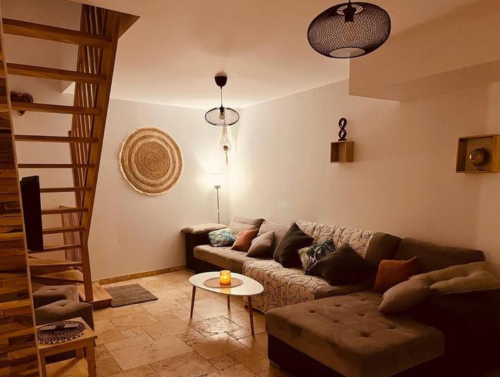 Maison de vacances pour 6 personnes, avec Jardin