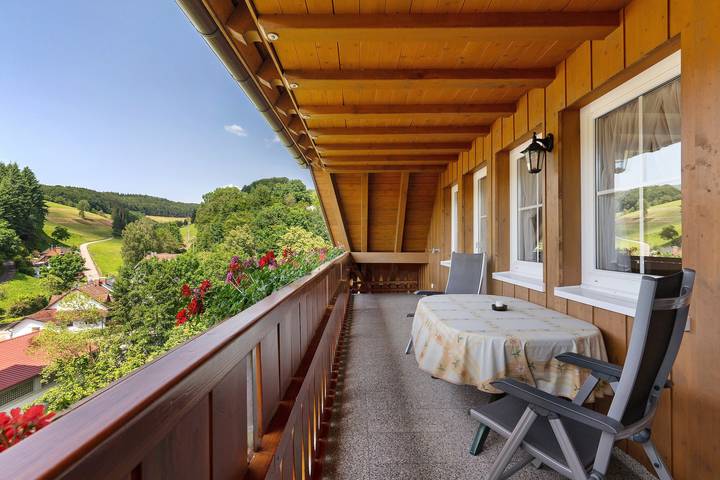 Ferienwohnung für 4 Personen, mit Balkon und Garten in Freiamt, Südschwarzwald