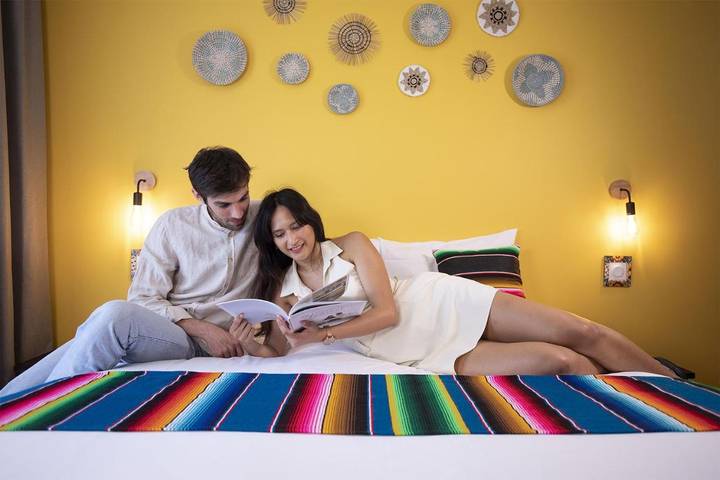 Hôtel pour 4 personnes, avec terrasse à Saint-Aignan