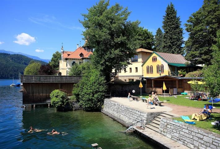Ferienwohnung für 2 Personen, mit Garten und Pool sowie Seeblick und Ausblick, kinderfreundlich am Millstätter See - 4
