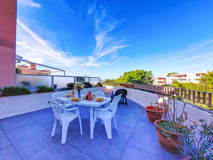 Vakantiewoning voor 4 personen, met terras en tuin in Bandol