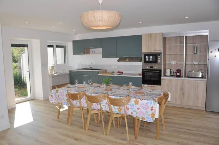 Maison de vacances pour 8 personnes, avec jardin et terrasse, animaux acceptés