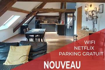 Gîte pour 4 personnes, avec vue dans Thermes d'Allevard