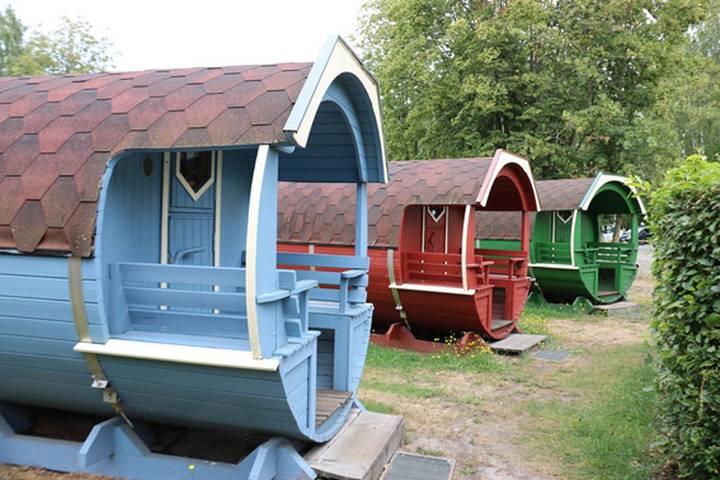 Camping für 2 Personen, mit Sauna und Terrasse in Brandenburg - 4