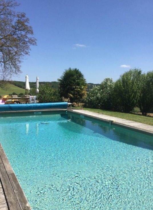 Maison de famille avec piscine, proche Marciac in Tourdun, Gers