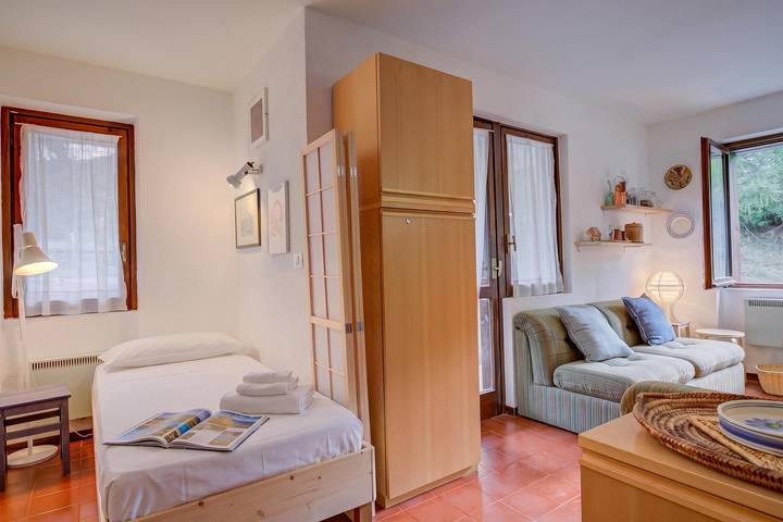 Ganze Wohnung, Appartamento Chez Mavi Cond Il Rio for 4 in Sauze d'Oulx, Via Lattea