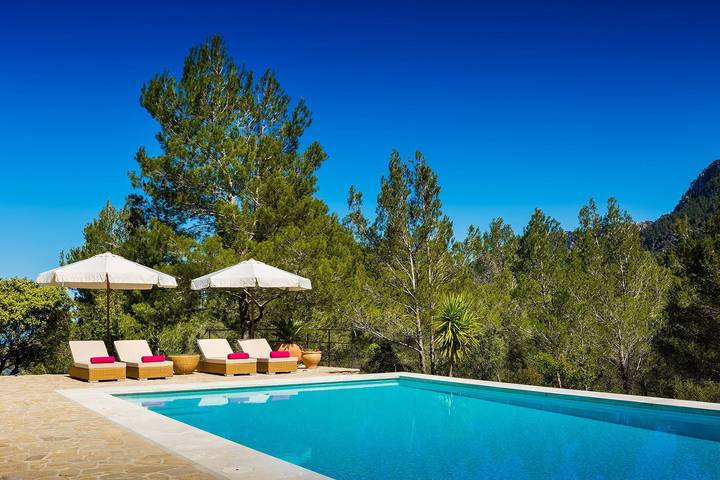 Finca für 8 Personen, mit Garten in Banyalbufar