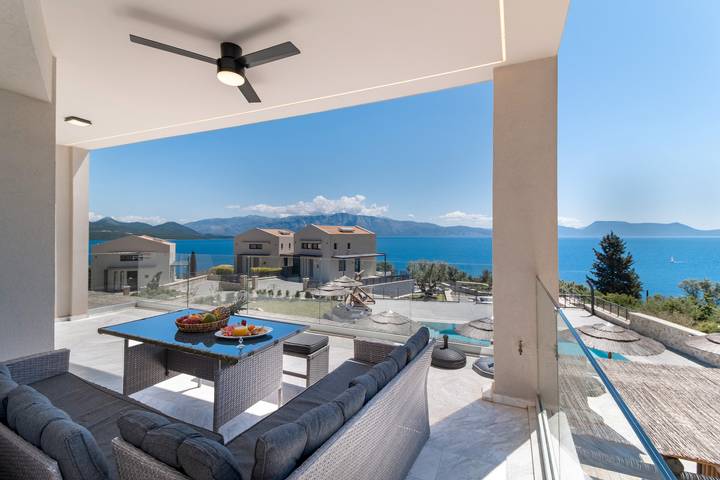 Ferienwohnung für 8 Personen, mit Balkon und Garten auf Lefkada - 4