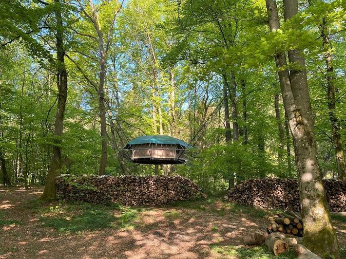 Camping pour 2 personnes, avec balcon ainsi que vue et jardin dans Ardennes (Belgique) - 2