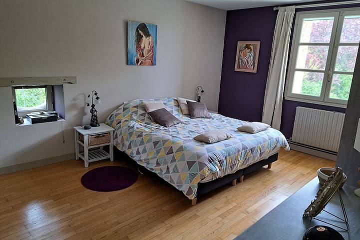 Location de vacances pour 10 personnes, avec jardin dans Cissé - 4