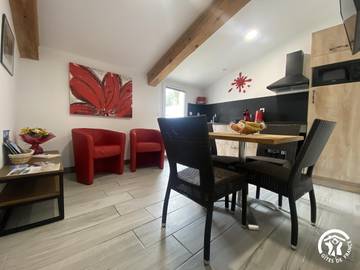 Gîte pour 4 personnes, avec terrasse à Bompas