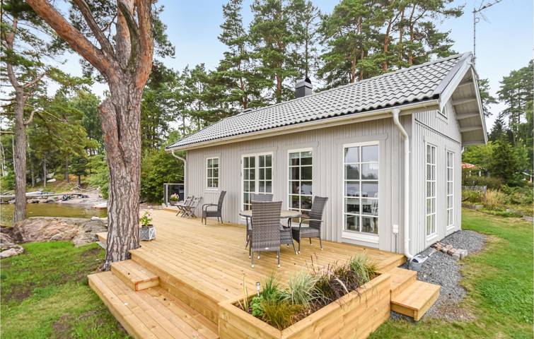 Ferienhaus für 6 Personen, mit Garten und Seeblick - 1