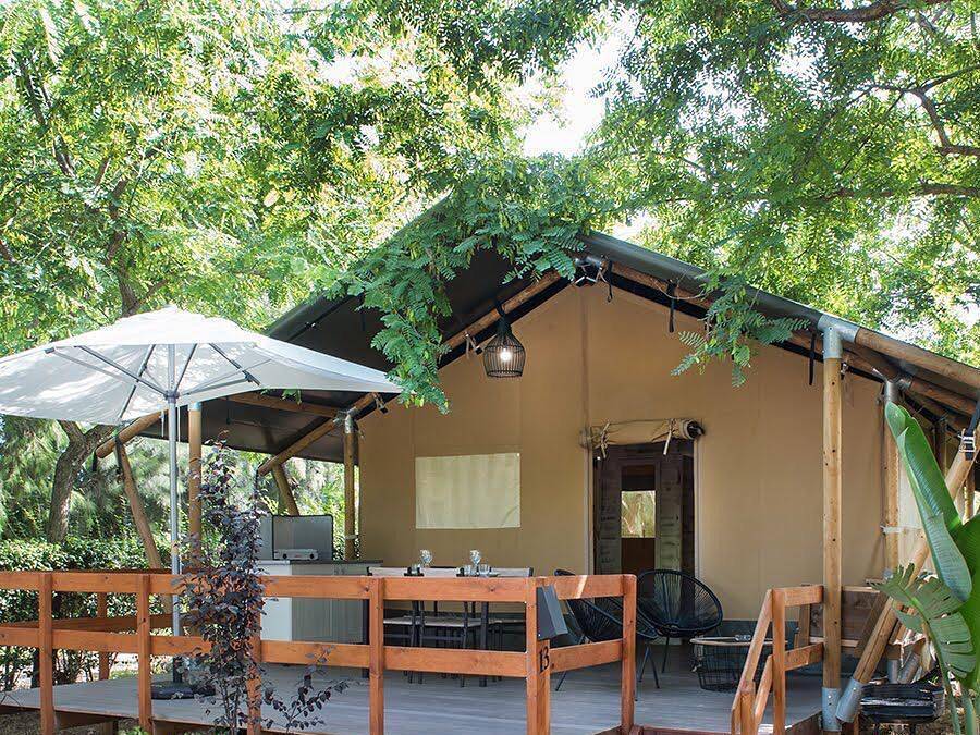 Camping Caledonia - Tent 5 persons - Safari Lodge 5 pers in Tarragona, Costa Daurada