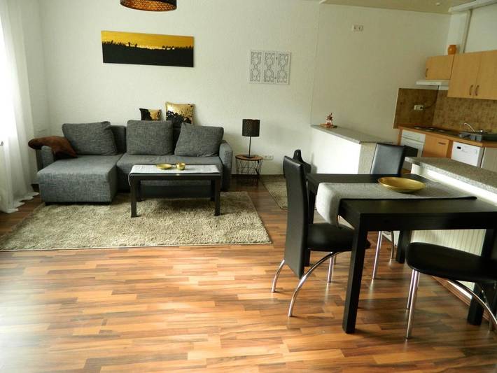 Ferienwohnung für 4 Personen, mit Ausblick in Halbe