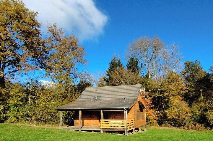Chalet pour 5 personnes, avec terrasse et jardin, animaux acceptés