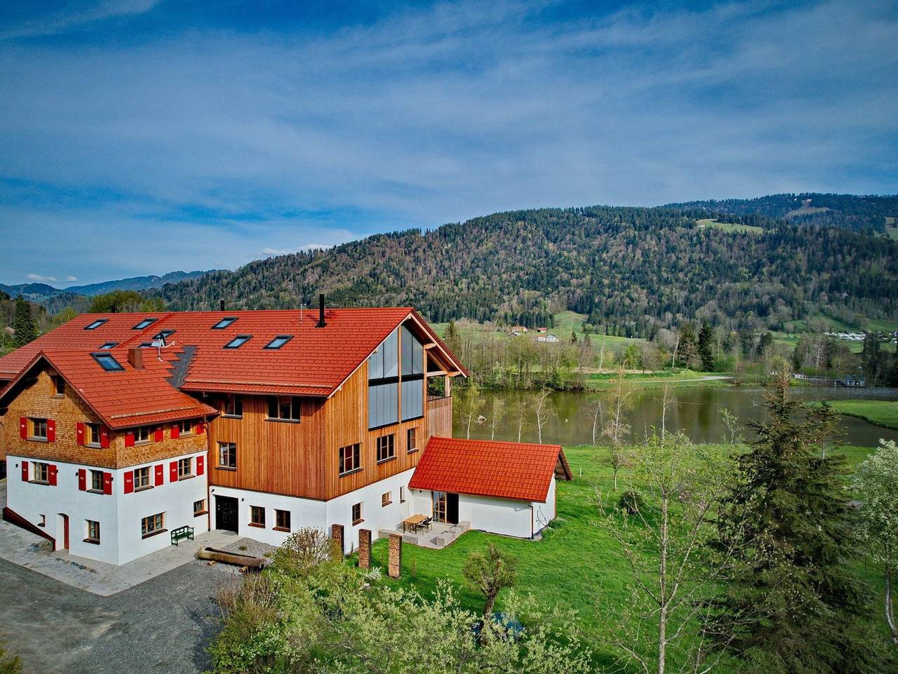 Ganze Ferienwohnung, Eibele Chalets - Chalet Hagspiel in Oberstaufen, Bodensee-Vorarlberg